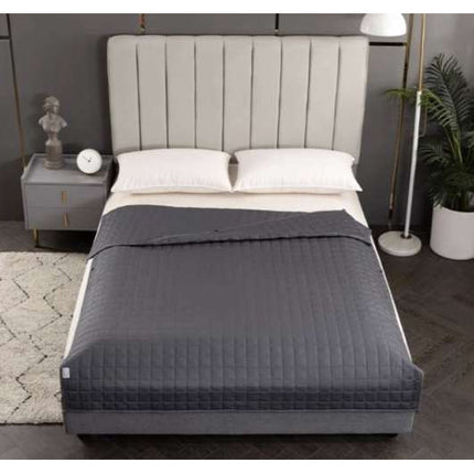 Verzwaringsdeken 8 KG weighted blanket grijs 150 x 200 CM