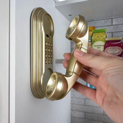 Kruzzel luxe houten speelgoed keuken met licht en geluid - Met gratis accessoires 80 x 80.5 x 24 cm wit/goud