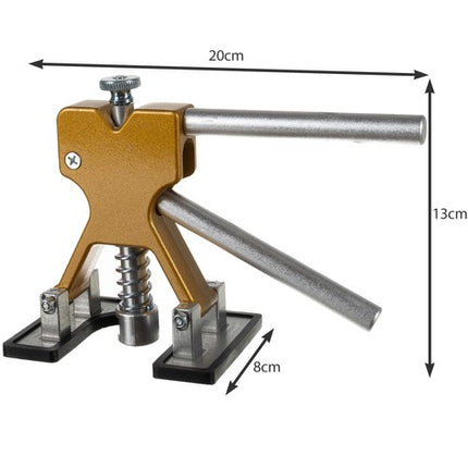 Xtrobb uitdeuk set aluminium met 18 verschillende adapters