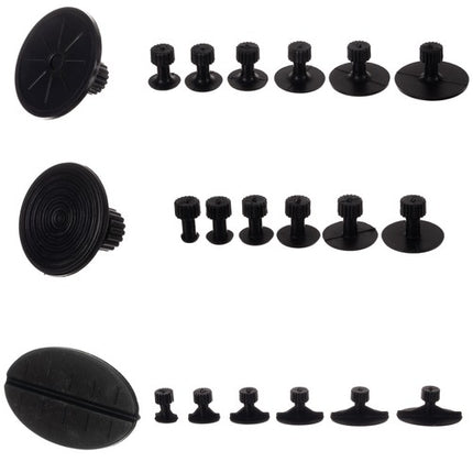 Xtrobb uitdeuk set aluminium met 18 verschillende adapters