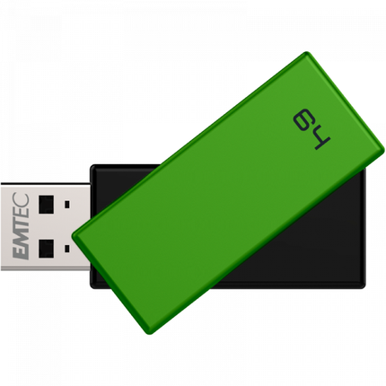 Emtec USB stick FlashDrive USB 2.0 Brick 64GB groen
