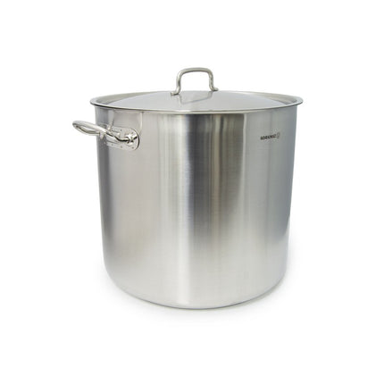 Korkmaz Gastro Proline RVS XXL kookpan/soeppan groot 42.5L 40 x 34 cm