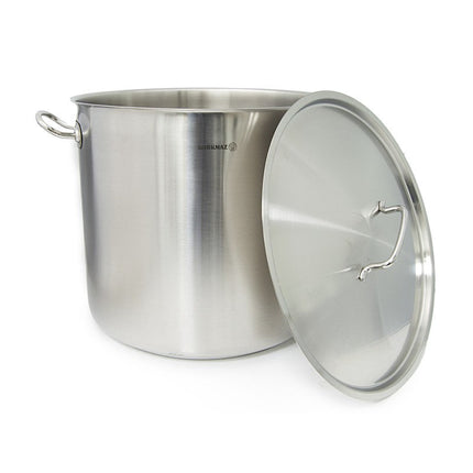 Korkmaz Gastro Proline RVS XXL kookpan/soeppan groot 26L 32 x 32 cm
