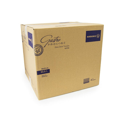Korkmaz Gastro Proline RVS XXL kookpan/soeppan groot 26L 32 x 32 cm