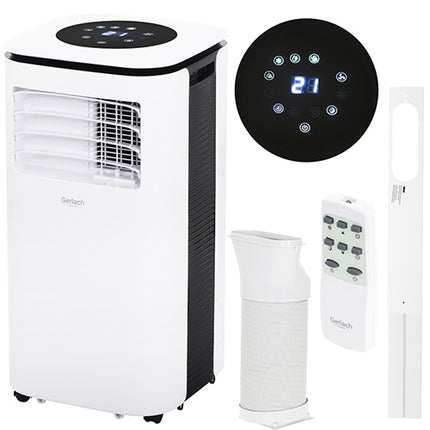 Gerlach 3 in 1 mobiele airco / airconditioner 9000 BTU GL 7923 wit