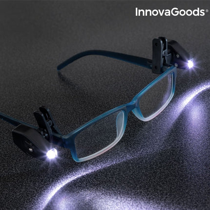 Innovagoods 360º gadget tech led clip voor bril (per 2 stuks)