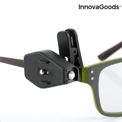 Innovagoods 360º gadget tech led clip voor bril (per 2 stuks)