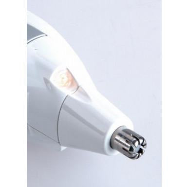 JATA neushaartrimmer op batterijen CN10B wit