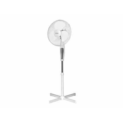 MPM staande ventilator met afstandsbediening 50W MWP-19 wit