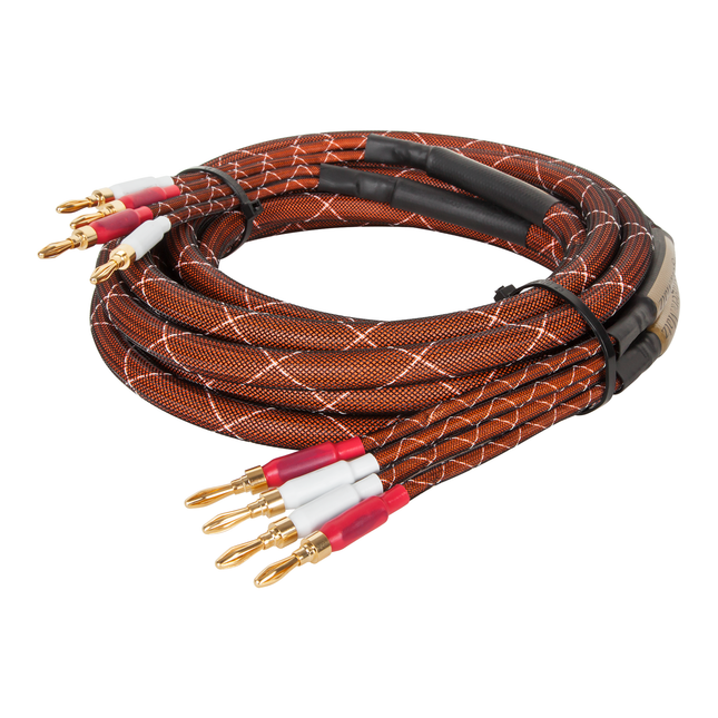 Kruger&Matz Luidspreker kabel (banana plug) KM0335
