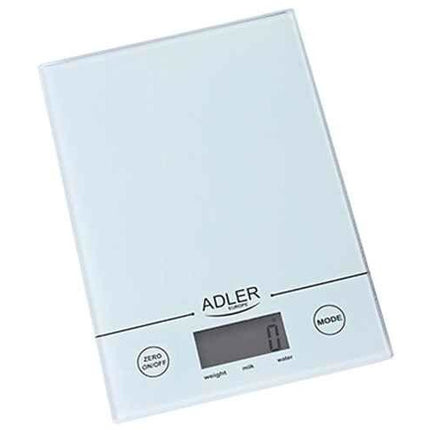 Adler keukenweegschaal digitaal AD 3138W wit