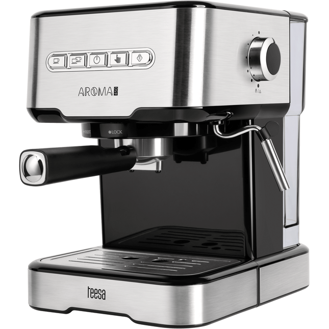 Teesa Espressomachine AROMA 450 met melkopschuimer 850W TSA4010