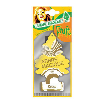 Arbre Magique Wonderboom luchtverfrisser Cocos geel/bruin