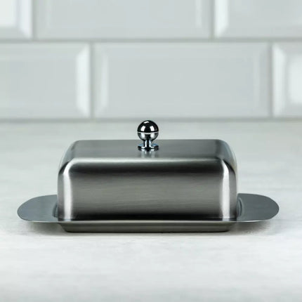 Kinghoff KH-1462 stalen botervloot of boterbak 19 x 12,5 cm