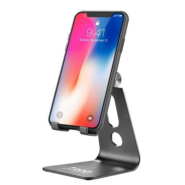 TooQ smartphone of tablethouder aluminium PH0001-G antraciet