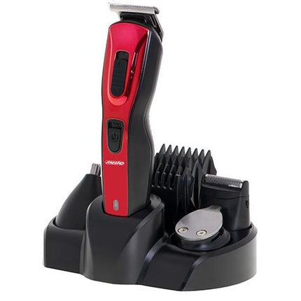 Mesko 5 in 1 haartrimmer 10-delig MS 2931 rood/zwart