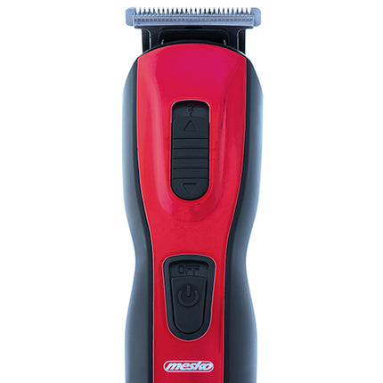 Mesko 5 in 1 haartrimmer 10-delig MS 2931 rood/zwart