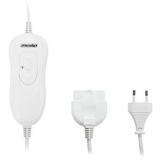Mesko MS 7420 2 persoons elektrische verwarmingsdeken met 4 temperatuur instellingen 2x 60W wit