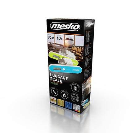 Mesko bagageweegschaal MS 8147G groen