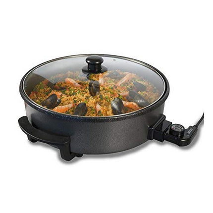 Sogo elektrische multifunctionele kookpan Ø 42 cm 1500W Zwart