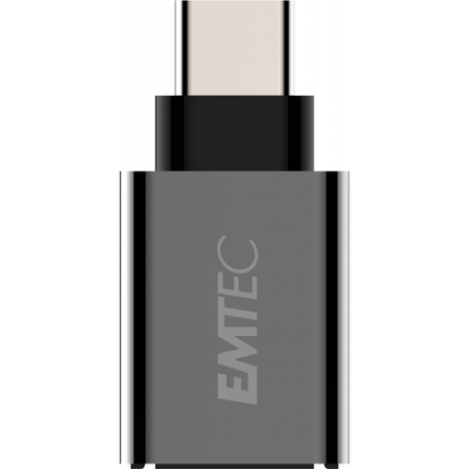 Emtec T600 USB-A naar USB Type-C 3.1 Adapter zilver