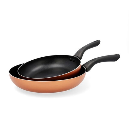 Quid Glam pannenset 2-delig Ø 22 / 26 cm aluminium koper