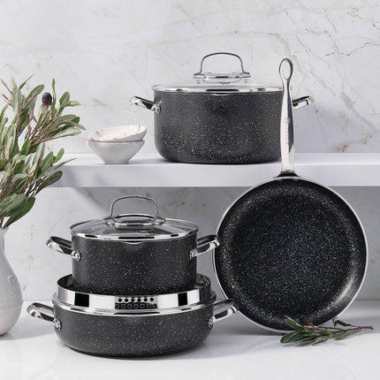Korkmaz Galaksi Tencere aluminium koekenpan 26 cm 2L met non-stick coating