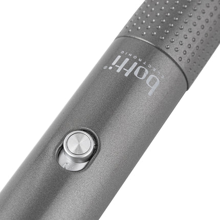 Botti Pascali draadloze haar- en baardtrimmer met 4 opzetstukken 0.5 tot 12mm grijs