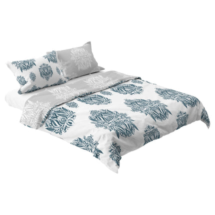 Dolce Vita Collection Oriella tweepersoons dekbedovertrek satijnkatoen 200 x 220 cm inclusief 2 kussenslopen 70 x 80 cm