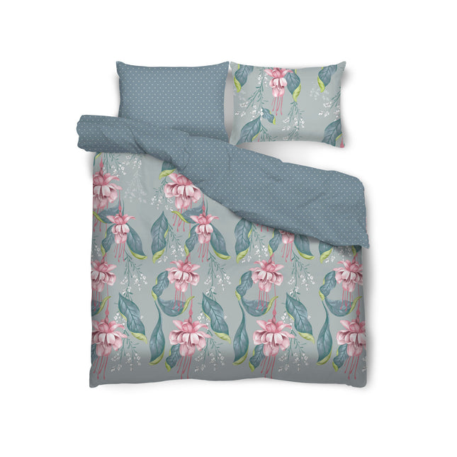 Dolce Vita Collection Serenata tweepersoons dekbedovertrek satijnkatoen 200 x 220 cm inclusief 2 kussenslopen 70 x 80 cm