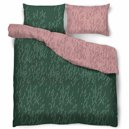 Sweet Dream Collection Cells tweepersoons dekbedovertrek satijnkatoen 200 x 220 cm inclusief 2 kussenslopen 70 x 80 cm
