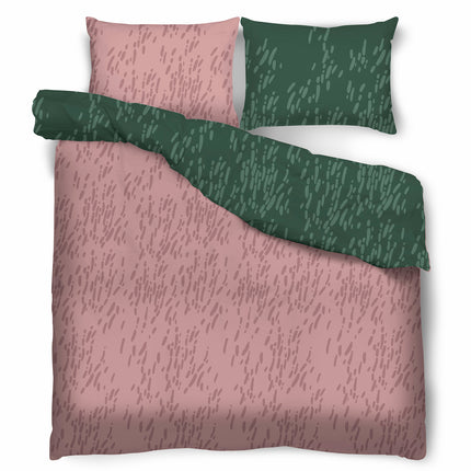 Sweet Dream Collection Cells tweepersoons dekbedovertrek satijnkatoen 200 x 220 cm inclusief 2 kussenslopen 70 x 80 cm