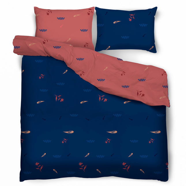 Sweet Dream Collection Trifle tweepersoons dekbedovertrek satijnkatoen 200 x 220 cm inclusief 2 kussenslopen 70 x 80 cm