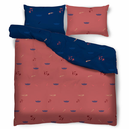 Sweet Dream Collection Trifle tweepersoons dekbedovertrek satijnkatoen 200 x 220 cm inclusief 2 kussenslopen 70 x 80 cm