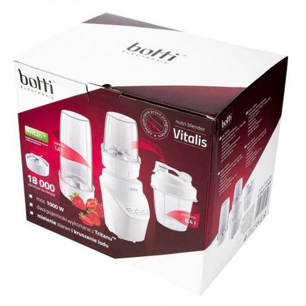 2de kansje Botti Vitalis nutri blender smoothie to go 1000W wit