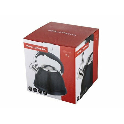 Florina Emers fluitketel RVS mat blauw 2.7 Liter - ook geschikt voor inductie