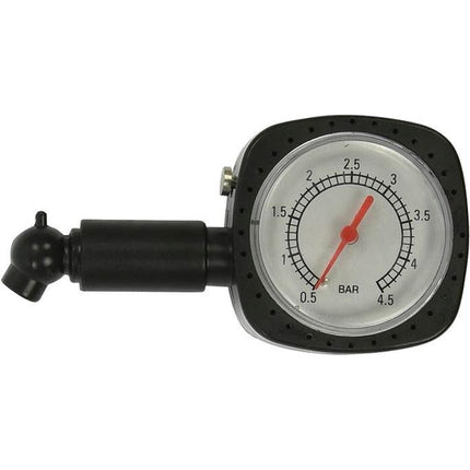 ProPlus bandenspanningsmeter analoog 11 cm zwart