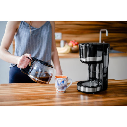 Teesa Koffiezetapparaat AROMA 100 1,5L zwart TSA4006