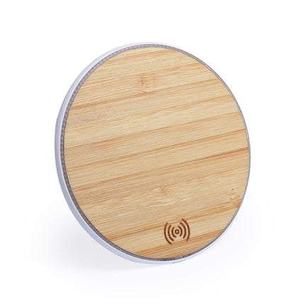 QI draadloze oplader rond 5W bamboo