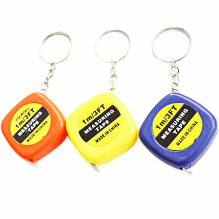 TT-products sleutelhanger rolmaat / meetlint 1m assorti