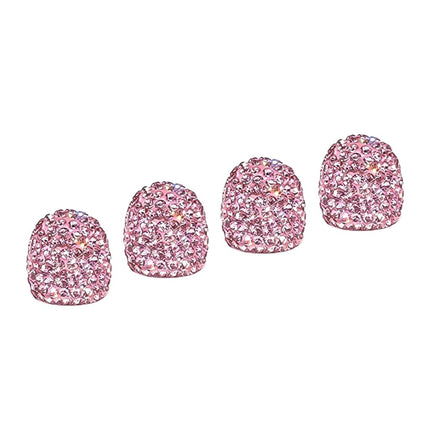 TT-products ventieldoppen Pink Diamond 4 stuks roze