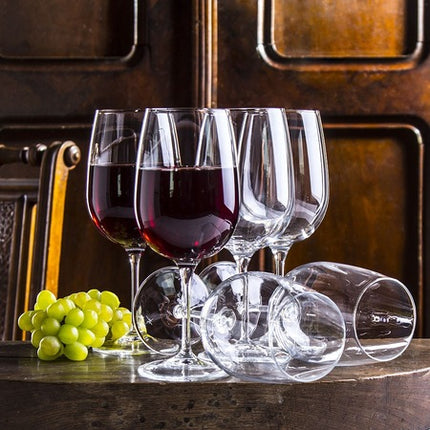 Bormioli Rocco Inventa large rode wijnglazen 6 stuks