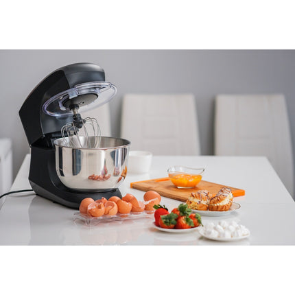 Teesa Easy Cook Single keukenmachine/ standmixer 1400 Watt 5,5L zwart TSA3545B