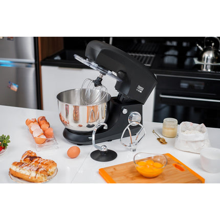 Teesa Easy Cook Single keukenmachine/ standmixer 1400 Watt 5,5L zwart TSA3545B