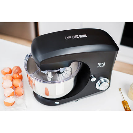 Teesa Easy Cook Single keukenmachine/ standmixer 1400 Watt 5,5L zwart TSA3545B