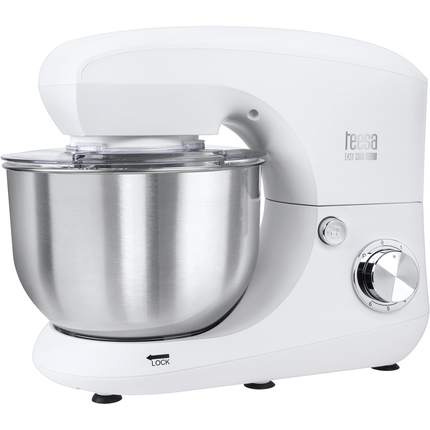 Teesa Easy Cook Single keukenmachine/ standmixer 1400 Watt 5,5L wit TSA3545W