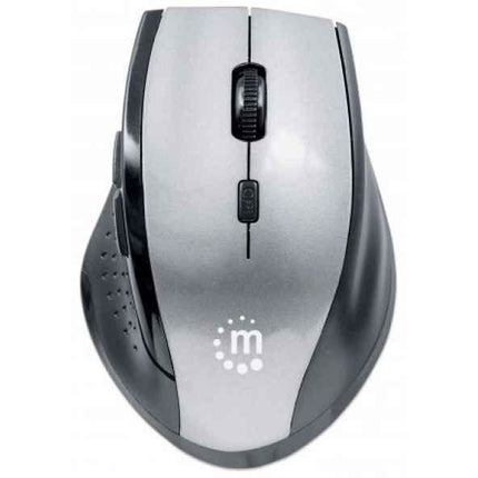 Manhattan Curve draadloze optische muis 1600pi zwart/grijs