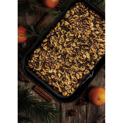 Meyerhoff Bakery rechthoekige springvorm/ bakvorm met opstaande rand 35 x 24 x 8,5 cm antraciet marmer