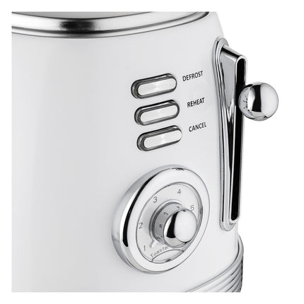Botti Royal Line professionele retro 3 delige keukenapparaten set broodrooster waterkoker en blender wit