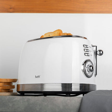 Botti Royal Line professionele 3 in 1 broodrooster met klassiek design 850W wit